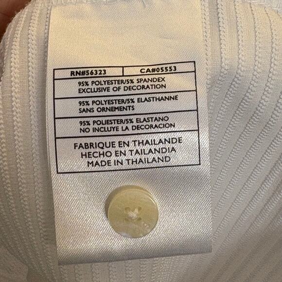 Nike Golf Sphere Dry Button Up Shirt Mens XXL White Performance Stretch RARE - Picture 6 of 8